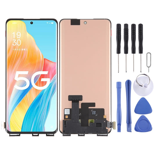 For OPPO A1 Pro Original AMOLED LCD Screen with Digitizer Full Assembly by buy2fix