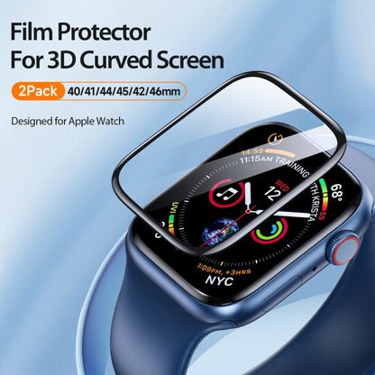 For Apple Watch Series 11 / 10 42mm DUX DUCIS Pmma Series 3D Surface Composite Soft Watch Film by DUX DUCIS