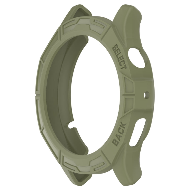 For Amazfit Cheetah / Cheetah Pro Armor Hollow Watch Protective Case(Jungle Green) by buy2fix