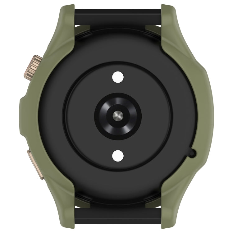 For Amazfit Cheetah / Cheetah Pro Armor Hollow Watch Protective Case(Jungle Green) by buy2fix