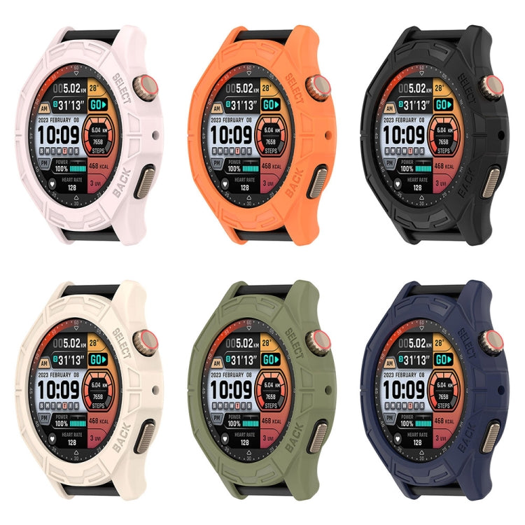 For Amazfit Cheetah / Cheetah Pro Armor Hollow Watch Protective Case(Orange) by buy2fix