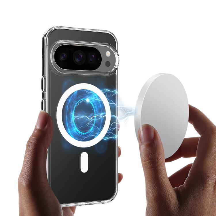 For Google Pixel 10 Pro MagSafe Clear Acrylic PC Hybrid TPU Phone Case(Transparent) - Google Cases by buy2fix | Online Shopping UK | buy2fix