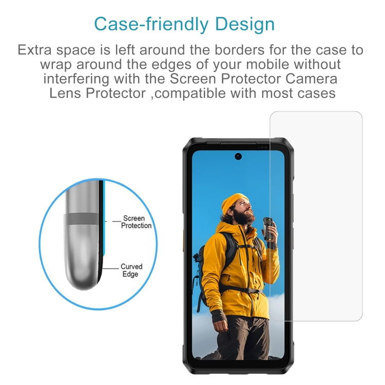 For Ulefone Armor 26 Ultra Walkie-Talkie 10pcs 0.26mm 9H 2.5D Tempered Glass Film by buy2fix