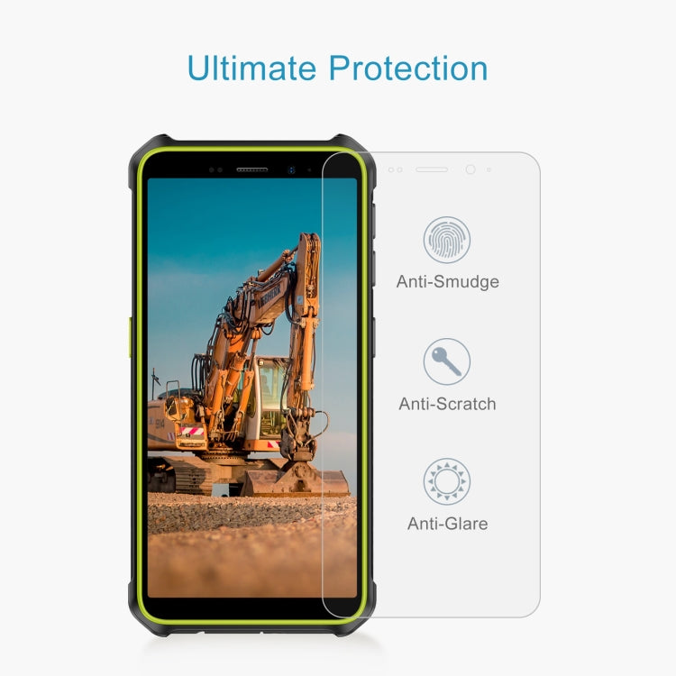 For Ulefone Armor X12 50pcs 0.26mm 9H 2.5D Tempered Glass Film by buy2fix