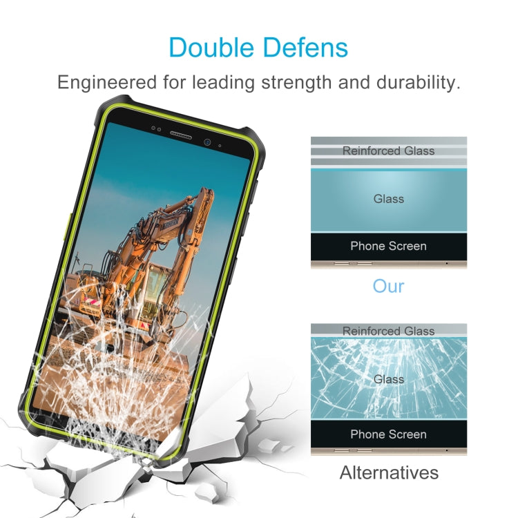 For Ulefone Armor X12 50pcs 0.26mm 9H 2.5D Tempered Glass Film by buy2fix