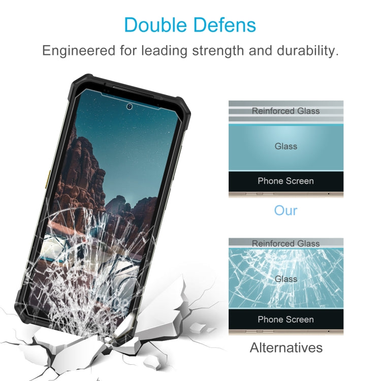 For Ulefone Armor 24 50pcs 0.26mm 9H 2.5D Tempered Glass Film by buy2fix