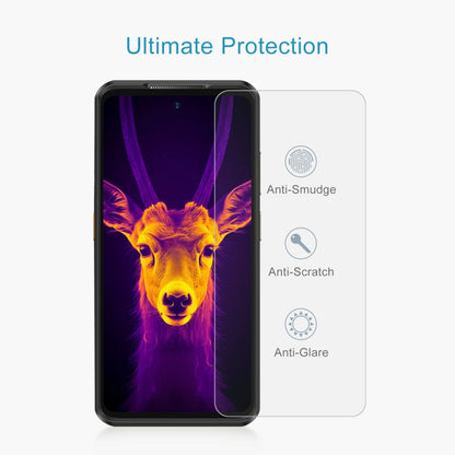 For Ulefone Armor 25T 50pcs 0.26mm 9H 2.5D Tempered Glass Film by buy2fix