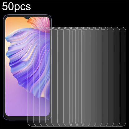 For Ulefone Note 21 50pcs 0.26mm 9H 2.5D Tempered Glass Film by buy2fix
