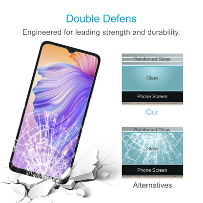 For Ulefone Note 21 50pcs 0.26mm 9H 2.5D Tempered Glass Film by buy2fix