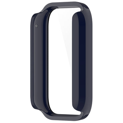 For Xiaomi Mi Band 8 Pro PC + Tempered Glass Film Integrated Watch Protective Case(Ink Blue) - Watch Cases by buy2fix | Online Shopping UK | buy2fix