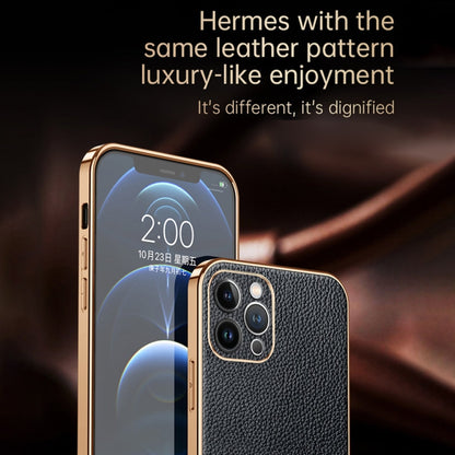 For iPhone 15 SULADA TPU + Litchi Texture Leather Phone Case(Blue) - iPhone 15 Cases by SULADA | Online Shopping UK | buy2fix