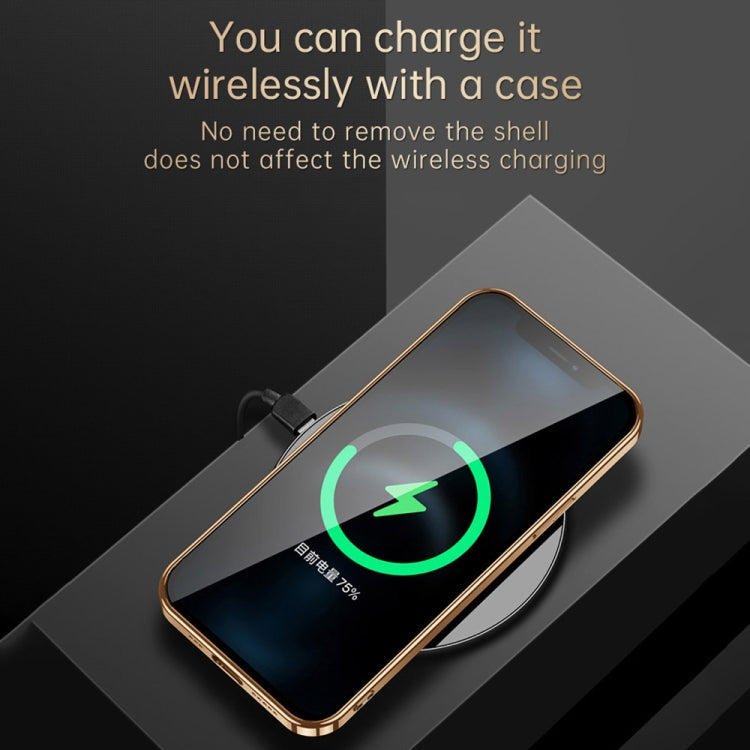 For iPhone 15 Plus SULADA TPU + Litchi Texture Leather Phone Case(Orange) - iPhone 15 Plus Cases by SULADA | Online Shopping UK | buy2fix