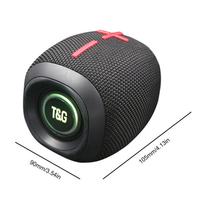T&G TG-389 Portable Outdoor IPX5 Waterproof Wireless Bluetooth Speaker(Army Green) - Waterproof Speaker by T&G | Online Shopping UK | buy2fix