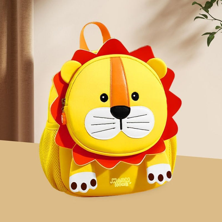 Children Cartoon Anti-Lost Small School Bag Backpack(Sunshine Lion) - Double-shoulder Bags by buy2fix | Online Shopping UK | buy2fix