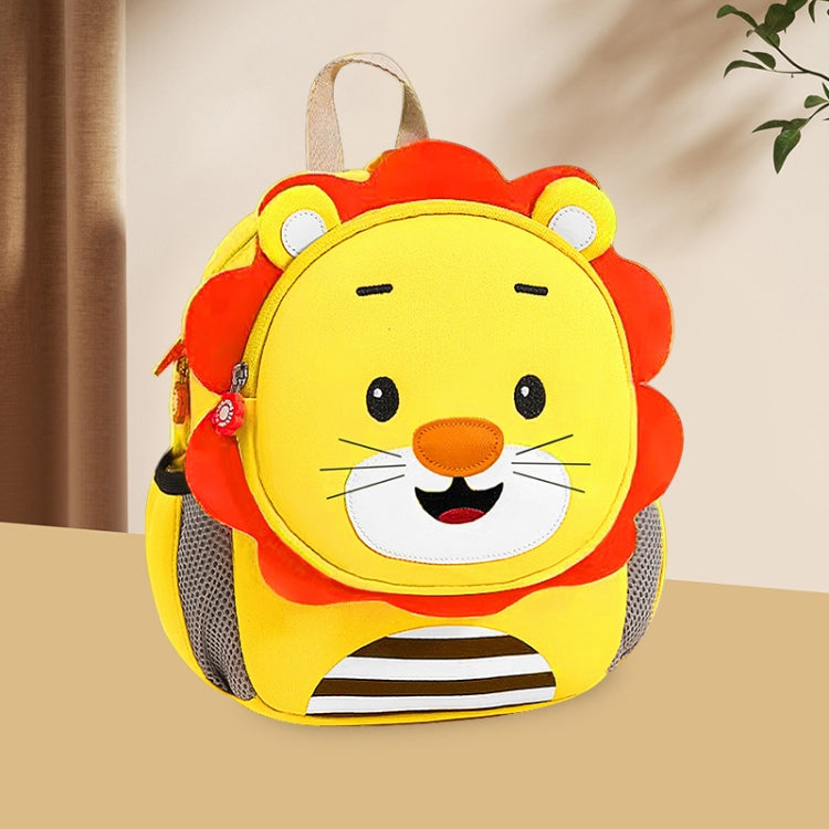 Children Cartoon Anti-Lost Large School Bag Backpack(Lion) - Double-shoulder Bags by buy2fix | Online Shopping UK | buy2fix