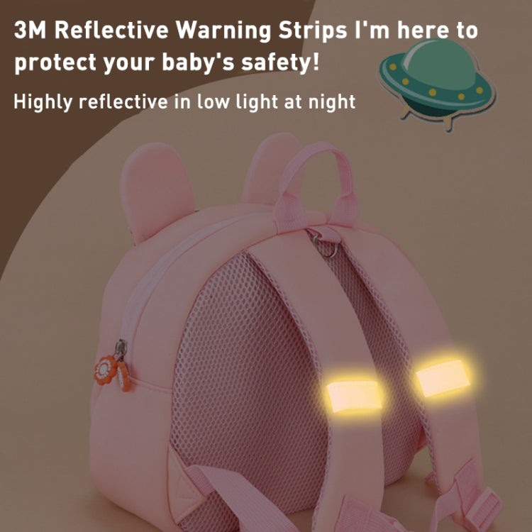 Children Cute Cartoon Anti-Lost Kindergarten School Bag(Green Dinosaur Large) - Double-shoulder Bags by buy2fix | Online Shopping UK | buy2fix