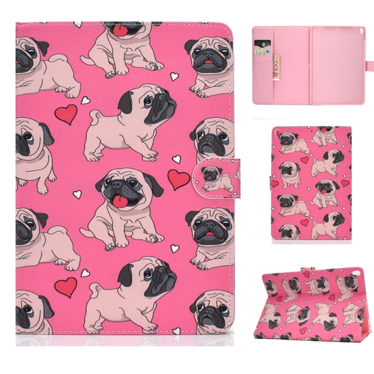 For iPad Pro 10.5 inch Colored Drawing Pattern Horizontal Flip PU Leather Case with Holder & Card Slot & Sleep / Wake-up Function(Love Dog) - iPad Pro 10.5 inch Cases by buy2fix | Online Shopping UK | buy2fix