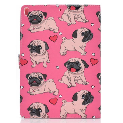 For iPad Pro 10.5 inch Colored Drawing Pattern Horizontal Flip PU Leather Case with Holder & Card Slot & Sleep / Wake-up Function(Love Dog) - iPad Pro 10.5 inch Cases by buy2fix | Online Shopping UK | buy2fix