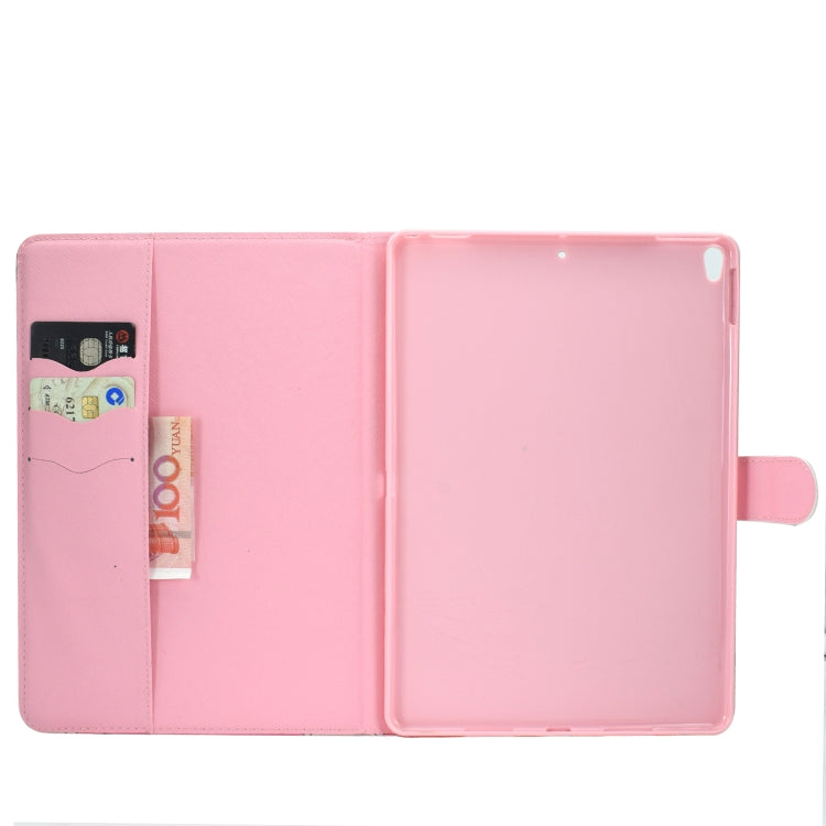 For iPad Pro 10.5 inch Colored Drawing Pattern Horizontal Flip PU Leather Case with Holder & Card Slot & Sleep / Wake-up Function(Love Dog) - iPad Pro 10.5 inch Cases by buy2fix | Online Shopping UK | buy2fix