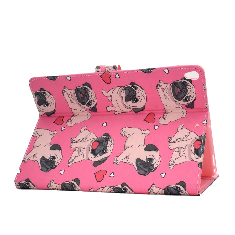 For iPad Pro 10.5 inch Colored Drawing Pattern Horizontal Flip PU Leather Case with Holder & Card Slot & Sleep / Wake-up Function(Love Dog) - iPad Pro 10.5 inch Cases by buy2fix | Online Shopping UK | buy2fix