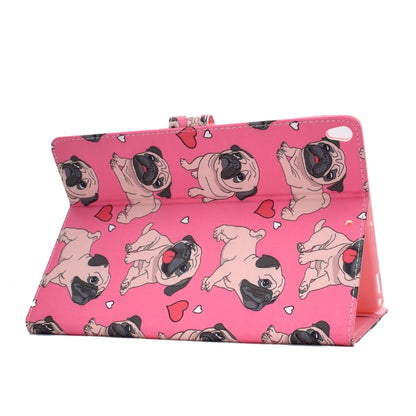 For iPad Pro 10.5 inch Colored Drawing Pattern Horizontal Flip PU Leather Case with Holder & Card Slot & Sleep / Wake-up Function(Love Dog) - iPad Pro 10.5 inch Cases by buy2fix | Online Shopping UK | buy2fix