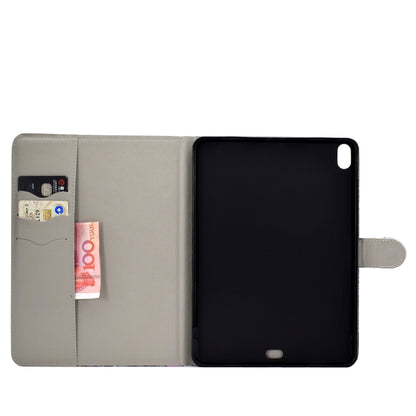For iPad Pro 11 (2018) Colored Drawing Pattern Horizontal Flip PU Leather Case with Holder & Card Slot & Sleep / Wake-up Function(Graffiti) - iPad Pro 11 (2018) Cases by buy2fix | Online Shopping UK | buy2fix