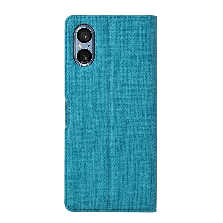 For Sony Xperia 5 V ViLi DMX Series Shockproof Magnetic Leather Phone Case(Blue) - Sony Cases by ViLi | Online Shopping UK | buy2fix