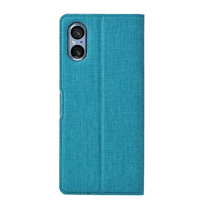 For Sony Xperia 5 V ViLi DMX Series Shockproof Magnetic Leather Phone Case(Blue) - Sony Cases by ViLi | Online Shopping UK | buy2fix