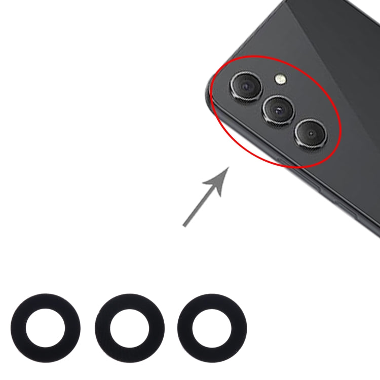 For Samsung Galaxy A54 SM-A546B 10set Back Camera Lens - Camera Series by buy2fix | Online Shopping UK | buy2fix