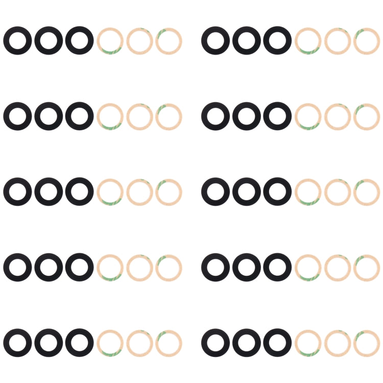 For Samsung Galaxy A34 5G SM-A346B 10set Back Camera Lens - Camera Series by buy2fix | Online Shopping UK | buy2fix