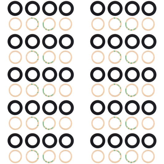 For Samsung Galaxy M53 SM-M536B 10set Back Camera Lens - Camera Series by buy2fix | Online Shopping UK | buy2fix