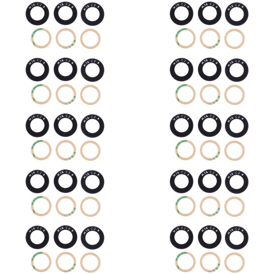 For Samsung Galaxy A14 5G SM-A146B 10set Back Camera Lens