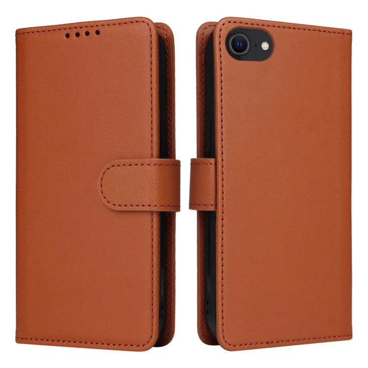 For iPhone 6 / 7 / 8 BETOPNICE BN-005 2 in 1 Detachable Imitate Genuine Leather Phone Case(Brown) - iPhone SE 2022 / 2020 / 8 / 7 Cases by BETOPNICE | Online Shopping UK | buy2fix