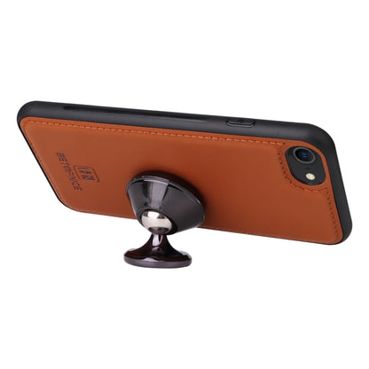 For iPhone 6 / 7 / 8 BETOPNICE BN-005 2 in 1 Detachable Imitate Genuine Leather Phone Case(Brown) - iPhone SE 2022 / 2020 / 8 / 7 Cases by BETOPNICE | Online Shopping UK | buy2fix