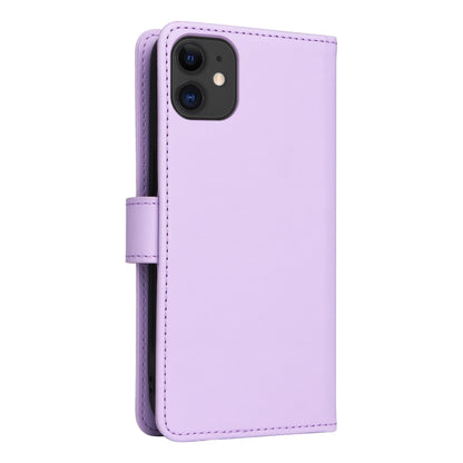 For iPhone 11 BETOPNICE BN-005 2 in 1 Detachable Imitate Genuine Leather Phone Case(Light Purple) - iPhone 11 Cases by BETOPNICE | Online Shopping UK | buy2fix