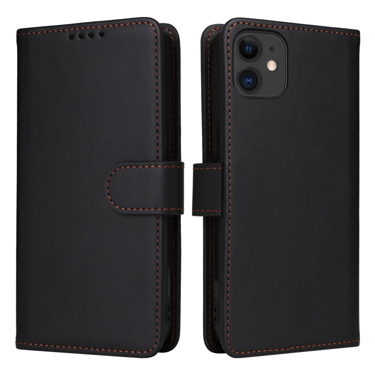 For iPhone 11 BETOPNICE BN-005 2 in 1 Detachable Imitate Genuine Leather Phone Case(Black) - iPhone 11 Cases by BETOPNICE | Online Shopping UK | buy2fix