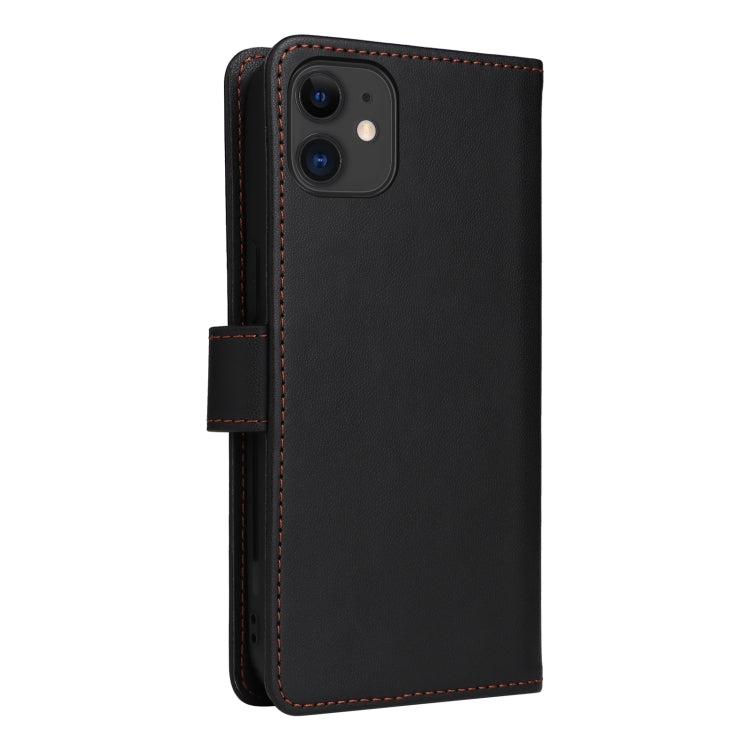 For iPhone 11 BETOPNICE BN-005 2 in 1 Detachable Imitate Genuine Leather Phone Case(Black) - iPhone 11 Cases by BETOPNICE | Online Shopping UK | buy2fix
