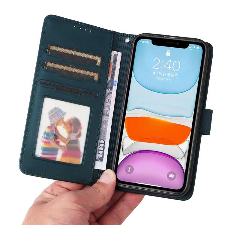 For iPhone 11 BETOPNICE BN-005 2 in 1 Detachable Imitate Genuine Leather Phone Case(Blue) - iPhone 11 Cases by BETOPNICE | Online Shopping UK | buy2fix