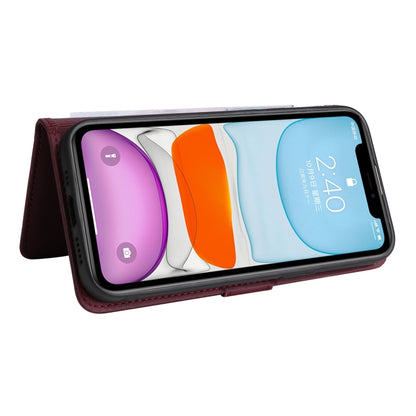 For iPhone 11 BETOPNICE BN-005 2 in 1 Detachable Imitate Genuine Leather Phone Case(Wine Red) - iPhone 11 Cases by BETOPNICE | Online Shopping UK | buy2fix