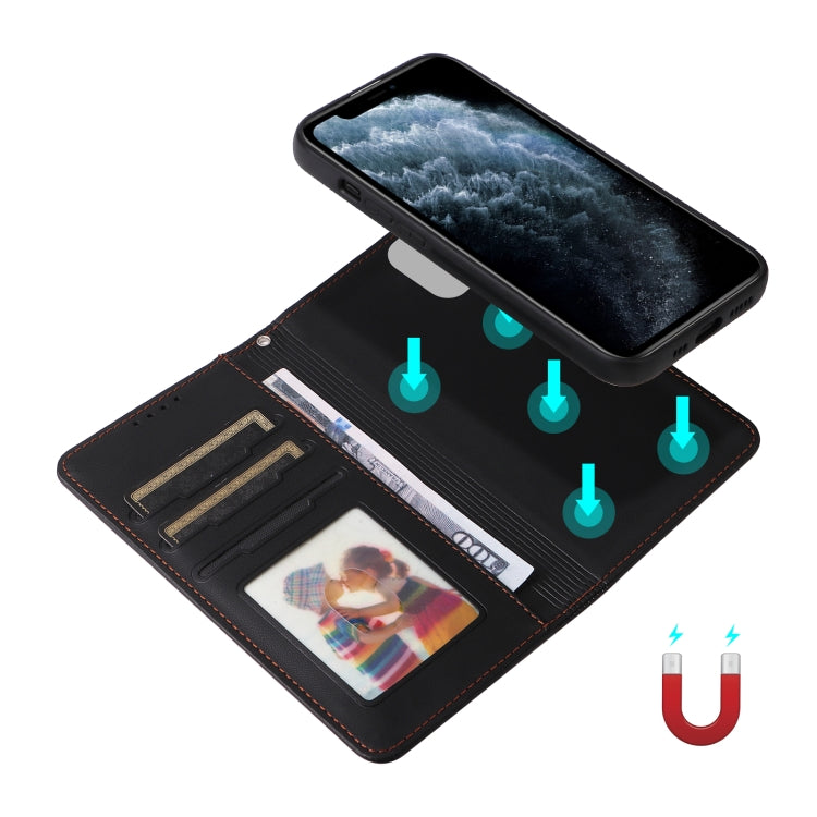 For iPhone 11 Pro BETOPNICE BN-005 2 in 1 Detachable Imitate Genuine Leather Phone Case(Black) - iPhone 11 Pro Cases by BETOPNICE | Online Shopping UK | buy2fix