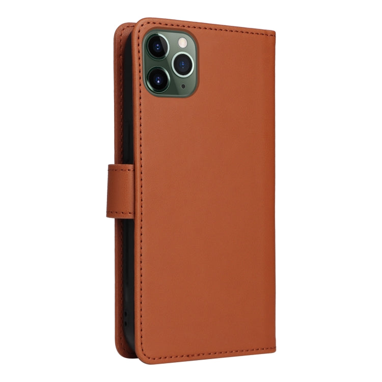 For iPhone 11 Pro Max BETOPNICE BN-005 2 in 1 Detachable Imitate Genuine Leather Phone Case(Brown) - iPhone 11 Pro Max Cases by BETOPNICE | Online Shopping UK | buy2fix