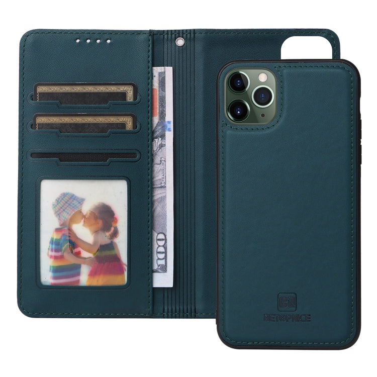 For iPhone 11 Pro Max BETOPNICE BN-005 2 in 1 Detachable Imitate Genuine Leather Phone Case(Blue) - iPhone 11 Pro Max Cases by BETOPNICE | Online Shopping UK | buy2fix
