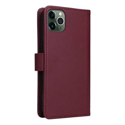 For iPhone 11 Pro Max BETOPNICE BN-005 2 in 1 Detachable Imitate Genuine Leather Phone Case(Wine Red) - iPhone 11 Pro Max Cases by BETOPNICE | Online Shopping UK | buy2fix