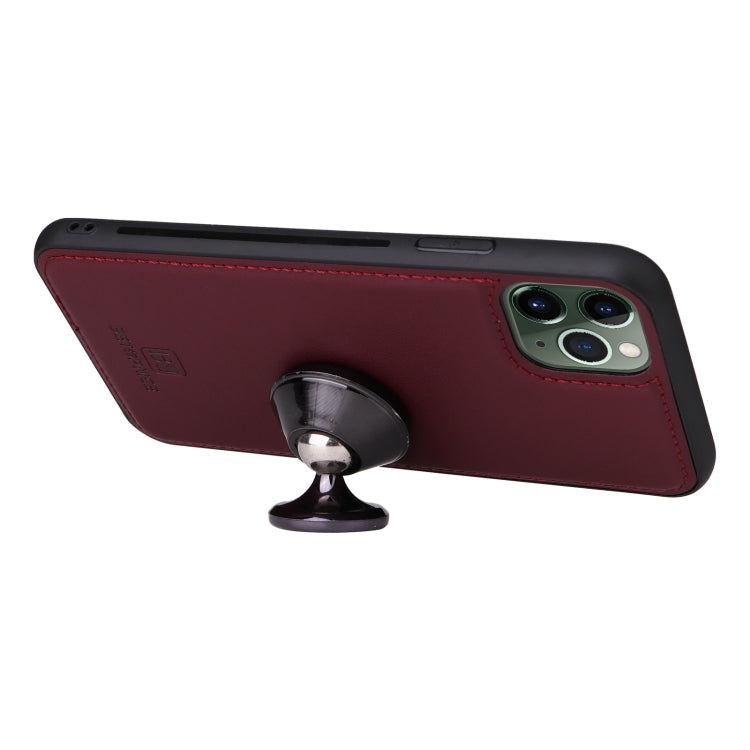 For iPhone 11 Pro Max BETOPNICE BN-005 2 in 1 Detachable Imitate Genuine Leather Phone Case(Wine Red) - iPhone 11 Pro Max Cases by BETOPNICE | Online Shopping UK | buy2fix