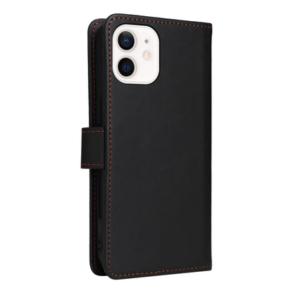 For iPhone 12 mini BETOPNICE BN-005 2 in 1 Detachable Imitate Genuine Leather Phone Case(Black) - iPhone 12 mini Cases by BETOPNICE | Online Shopping UK | buy2fix