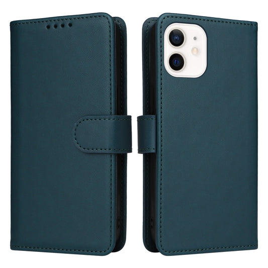 For iPhone 12 mini BETOPNICE BN-005 2 in 1 Detachable Imitate Genuine Leather Phone Case(Blue) - iPhone 12 mini Cases by BETOPNICE | Online Shopping UK | buy2fix