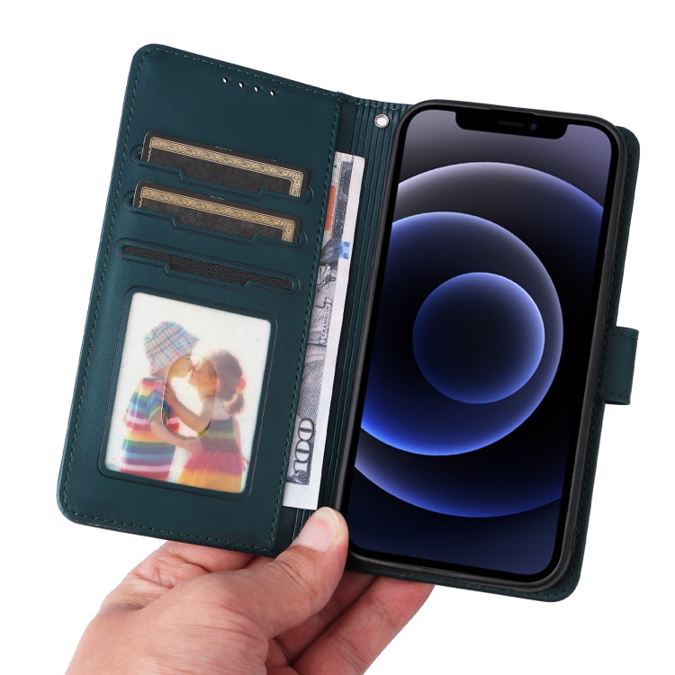 For iPhone 12 mini BETOPNICE BN-005 2 in 1 Detachable Imitate Genuine Leather Phone Case(Blue) - iPhone 12 mini Cases by BETOPNICE | Online Shopping UK | buy2fix