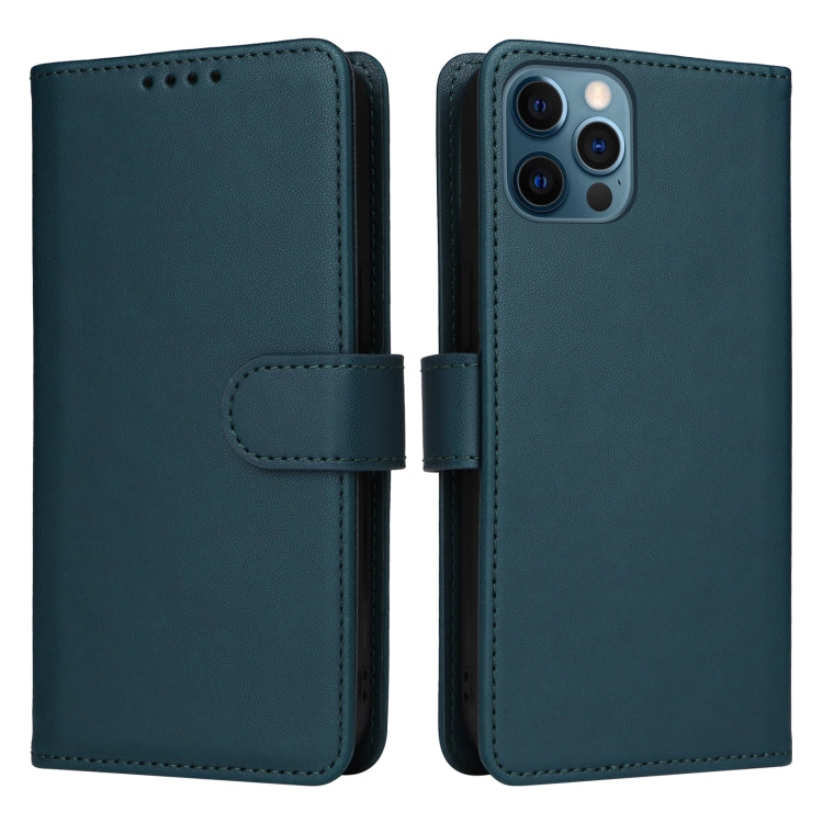 For iPhone 12 Pro Max BETOPNICE BN-005 2 in 1 Detachable Imitate Genuine Leather Phone Case(Blue) - iPhone 12 Pro Max Cases by BETOPNICE | Online Shopping UK | buy2fix