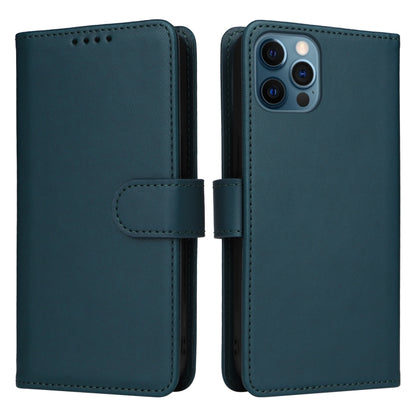 For iPhone 12 Pro Max BETOPNICE BN-005 2 in 1 Detachable Imitate Genuine Leather Phone Case(Blue) - iPhone 12 Pro Max Cases by BETOPNICE | Online Shopping UK | buy2fix