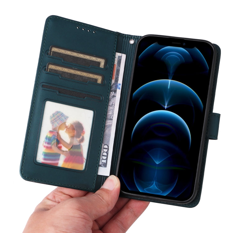 For iPhone 12 Pro Max BETOPNICE BN-005 2 in 1 Detachable Imitate Genuine Leather Phone Case(Blue) - iPhone 12 Pro Max Cases by BETOPNICE | Online Shopping UK | buy2fix